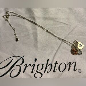 Brighton Silver Love Heart Necklace